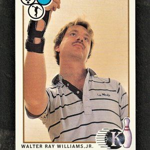 Walter Ray Williams Jr. 1990 Kingpins Card #51 Rare PBA Bowling Card